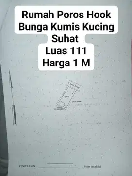 Rumah Dijual Poros Kumis Kucing Suhat Malang Kota