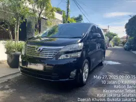 Toyota Vellfire 2010 pemilik langsung