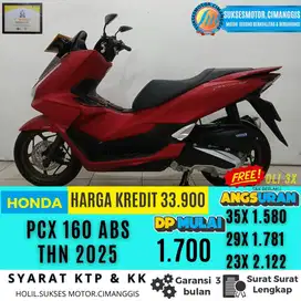 NEW PCX 160 ABS MURAH GARANSI CASH&KREDIT FREE OLI