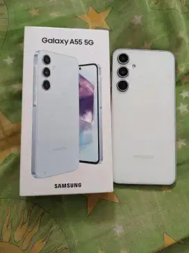 Samsung A55 12/256 fullsett mulus. Garansi masih on.