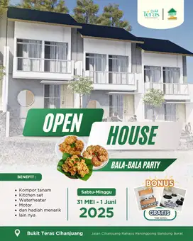 Rumah dijual Cihanjuang Bonus Umroh tanpa Diundi