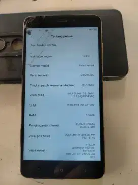 Redmi note 4 ram 3/64