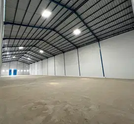 Disewakan gudang Dadap bangunan baru 1100 m2