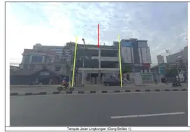 DIJUAL 2 RUKO SANGAT MURAH VIA LELANG LOKASI JLN. DEWI SARTIKA JAKTIM