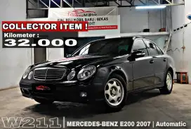 [ COLLECTOR ITEM ] MERCEDES-BENZ E200 2007 MDL 08 09 W211 LOW KM HITAM