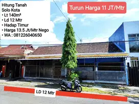 Jual Tanah Siap Bangun Area Solo Kota Dekat Pusat Bisnis, Sekolah