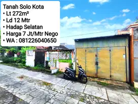 Jual Tanah Siap Bangun Area Manahan Solo, Dekat Sumber, Paragon Mall