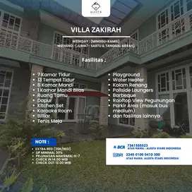 Jual villa sangat murah besar mewah puncak bogor