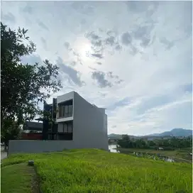 dijual tanah kavling kota baru parahyangan KBP view danau