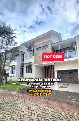 16171 / jual cepat rumah Kebayoran Residence 2 lantai siap huni