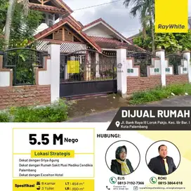Dijual Cepat Rumah di Komplek Bank Raya Kota Palembnag