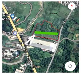 Tanah Kosong Desa Kisik, Kec. Bungah Kab. Gresik Dekat Ke JIIPE 8 Km
