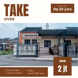 Rumah take over murah