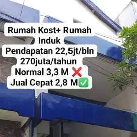 Turun Harga Rumah Kos dan Induk Dekat Kampus UB Malang