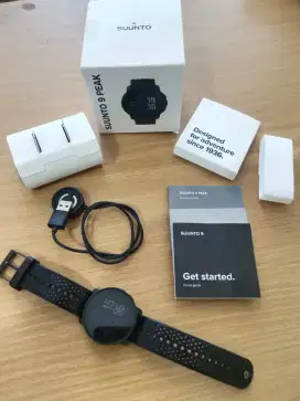 Jam tangan smartwatch merek suunto 9 peak black