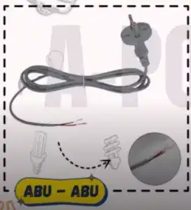 Kabel Listrik panjang 2300cm cocok untuk alat pijat elektrik