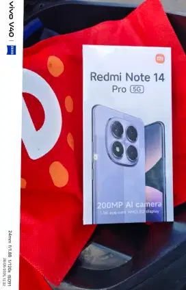 Redmi note 14 pro 5G 8/256 warna purple segel box fresh