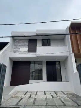 Rumah di Jln Kelapa Sawit, Modern Minimalist Cinere Depok
