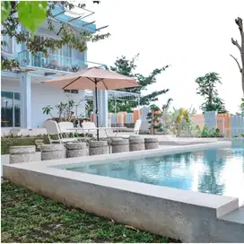 dijual rumah villa resor dago pakar ada kolam renang full furnish