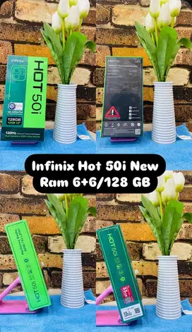 Infinix Hot 50i 6/128 GB New