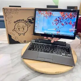Laptop FUJITSU 2in1 SSD lepas pasang DUAL CAM editing
