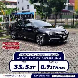 Honda civic rs sedan at 2020 pmk 2021 garansi mesin