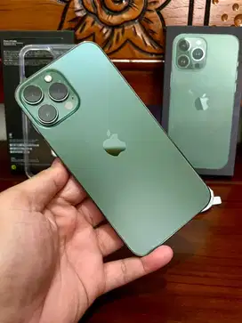 iphone 13 Pro Max 128gb Alpine Green fullset mulus