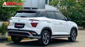 Hyundai Creta 1.5 Prime Two Tone NIK 2022 Akhir White On Black