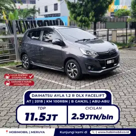 Ayla r deluxe at 2018 garansi mesin transmisi 5 tahun