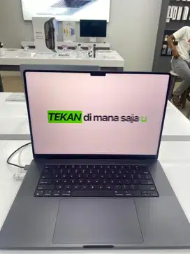 Cicilan MacBook Pro 16inc 24-512GB Bunga 0 persen