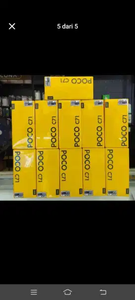 Poco C71 4+4/128gb gold