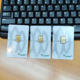 Emas Antam Logam Mulia 1 gram 2 gram