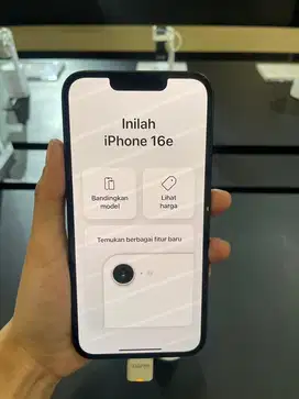 KREDIT IPHONE 16 E PROMO BUNGA 0% + GRATIS 2x CICILAN