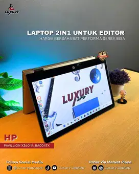 LAPTOP HP PAVILLION X360 14 BA004T CORE I5 NVIDIA 940MX RAM SSD SECOND