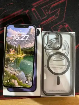 iPhone 12 64GB Purple Ex Inter | Mulus 90% | Fullset | COD Only