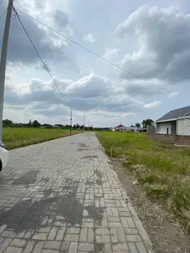 tanah kavling di selatan kopasus kartasura luas mulai 80m2