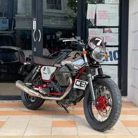 MOTOGUZZI V7RACER MOTOR MULUS MESIN SEHAT SIAP GASPOL LOW ODO MODIF