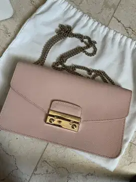 Tas Furla Baby Pink Original