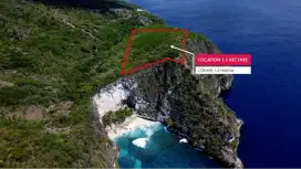 Dijual Tanah Los Tebing Nusa Penida Bali dekat Diamond Beach