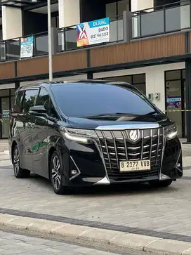 Tdp 50 juta saja !! TOYOTA ALPHARD G 2.5 2018 HITAM mobil terbaik
