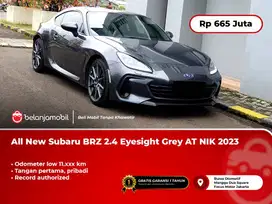 [ LOW KM 11RB ] All New Subaru BRZ 2.4 Eyesight Grey AT 2023/2024