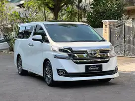 Toyota Vellfire 2017 29rb KM Paling Antik Service record no minus