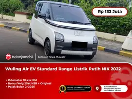 [ LOW KM 18RB ] Wuling Air EV Standard Range Listrik Putih 2022/2023