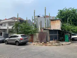 Kavling Taman palem lestari blok b sudah tiang pancang lokasi terdepan