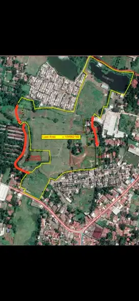 Dijual tanah Jl raya kutruk rancaiyuh, tangerang banten