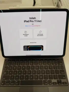 Cicilan tanpa kartu kredit IPAD PRO 11 inch wifi only 256GB