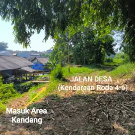 Dijual TP Empang Luas 958m2 serta Kandang Ayam Gunung Sindur Kab Bogor