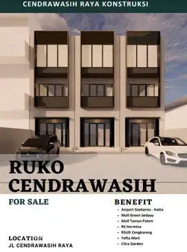 Dijual Ruko Bisnis di Jl Cenderawasih Raya, Cengkareng