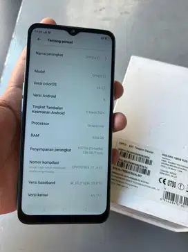 Oppo A31 6/128gb fullset no minus