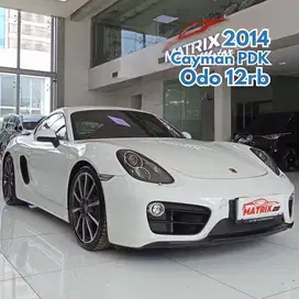 Porsche Cayman PDK 2014 White on Red ATPM Record 981 Putih